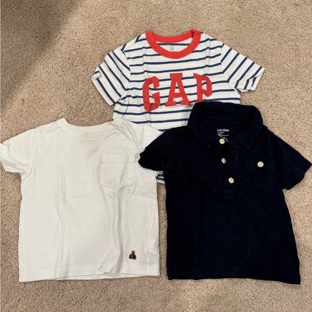 Gap toddler shirts all 3